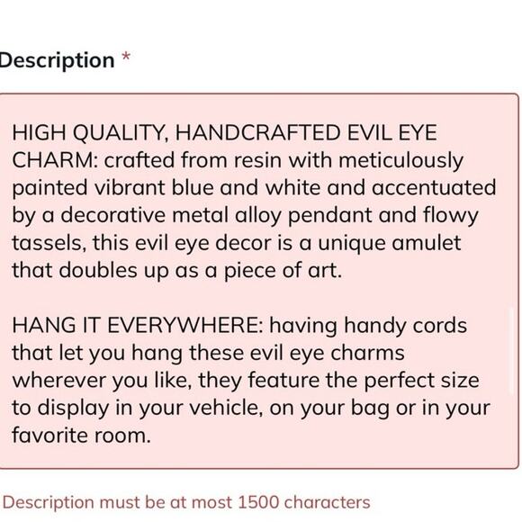 Evil Eye Ornament Butterfly Keychain Nazar 🧿 Lapis Glass Spiritual Protection - Picture 8 of 10